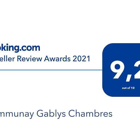 Communay Gablys Chambres Eksteriør billede